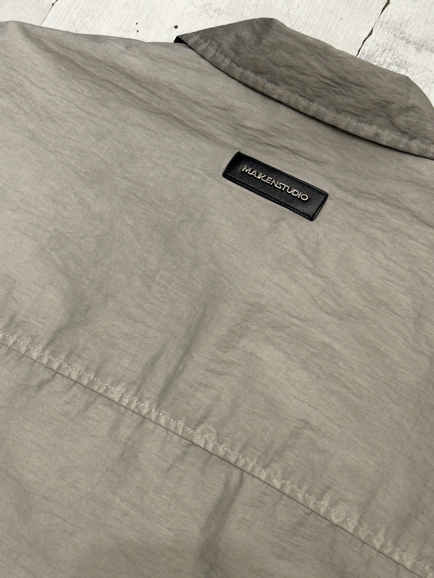 Washed Light weight bomber jacket