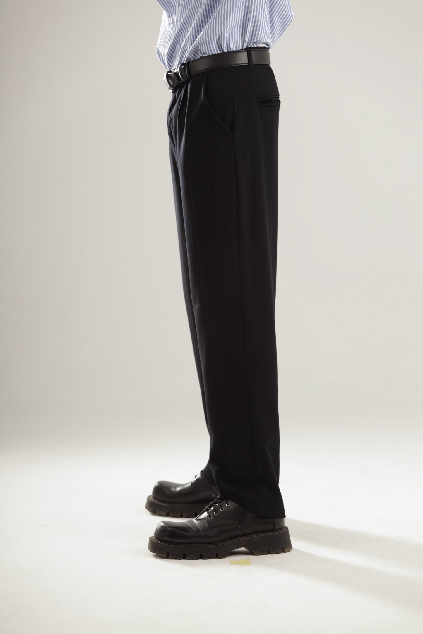 pull on smart wide leg trouser