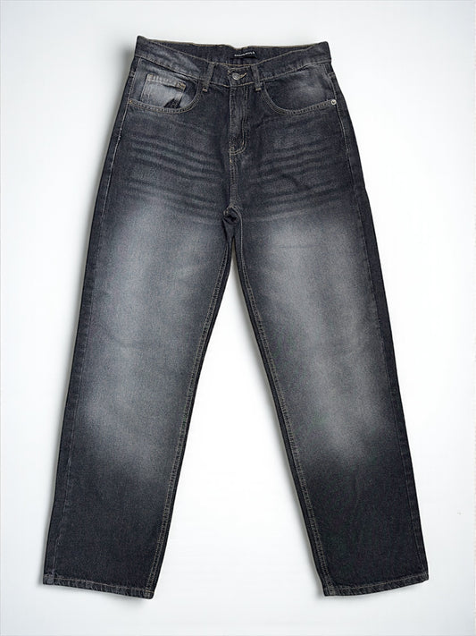 Vintage Baggy jeans in dark gray washed