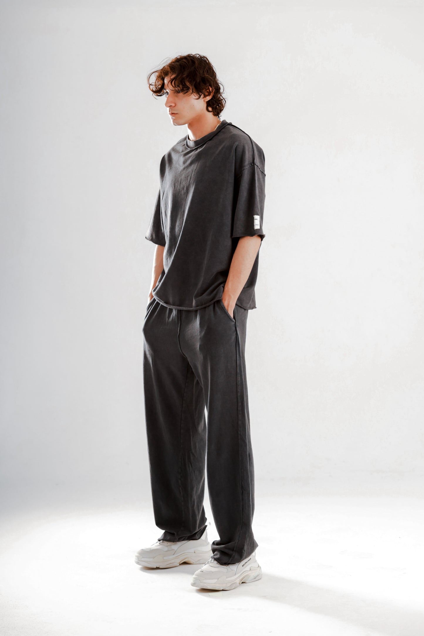 Washed Set tshirt+sweatpants