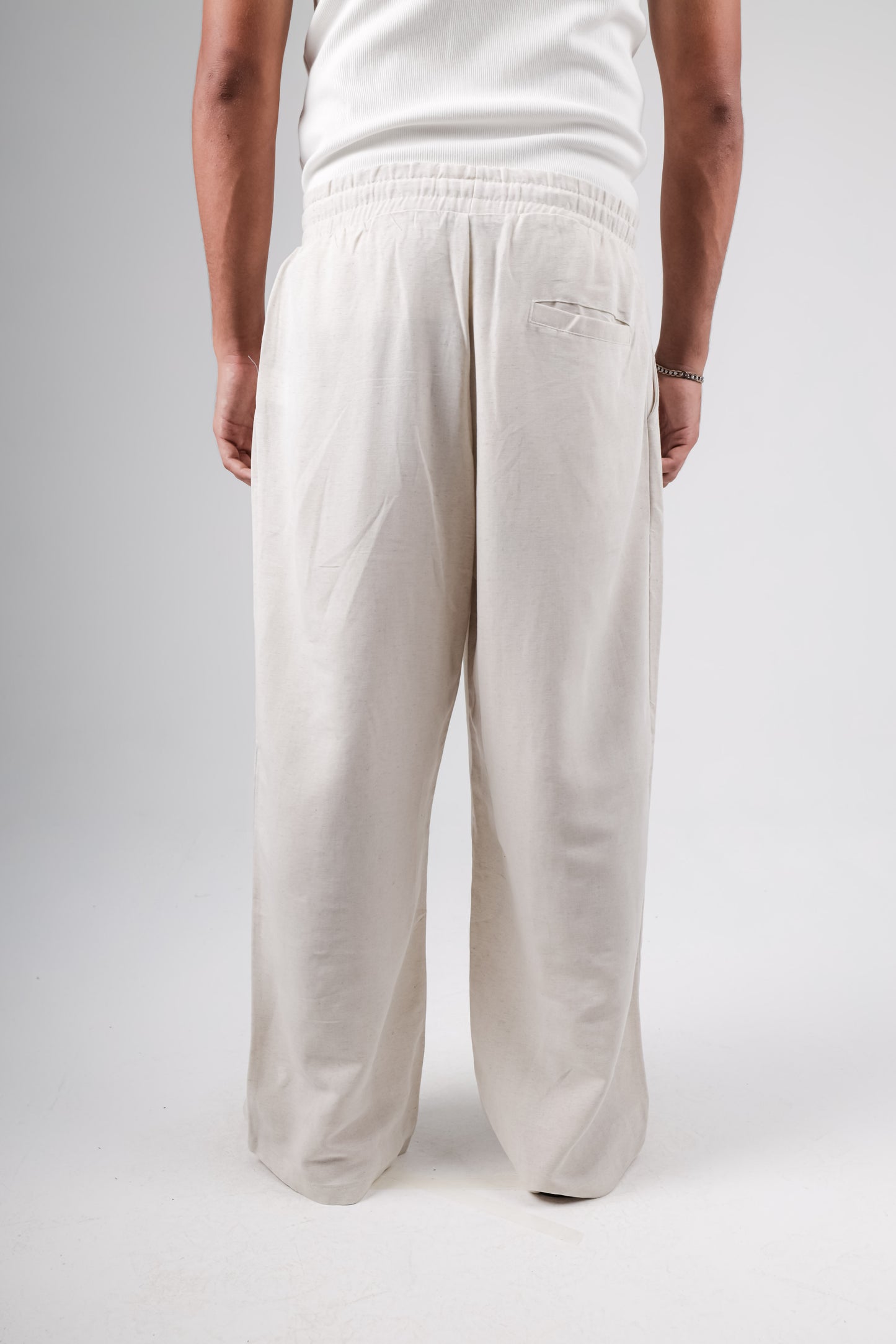Barrier super baggy linen pants
