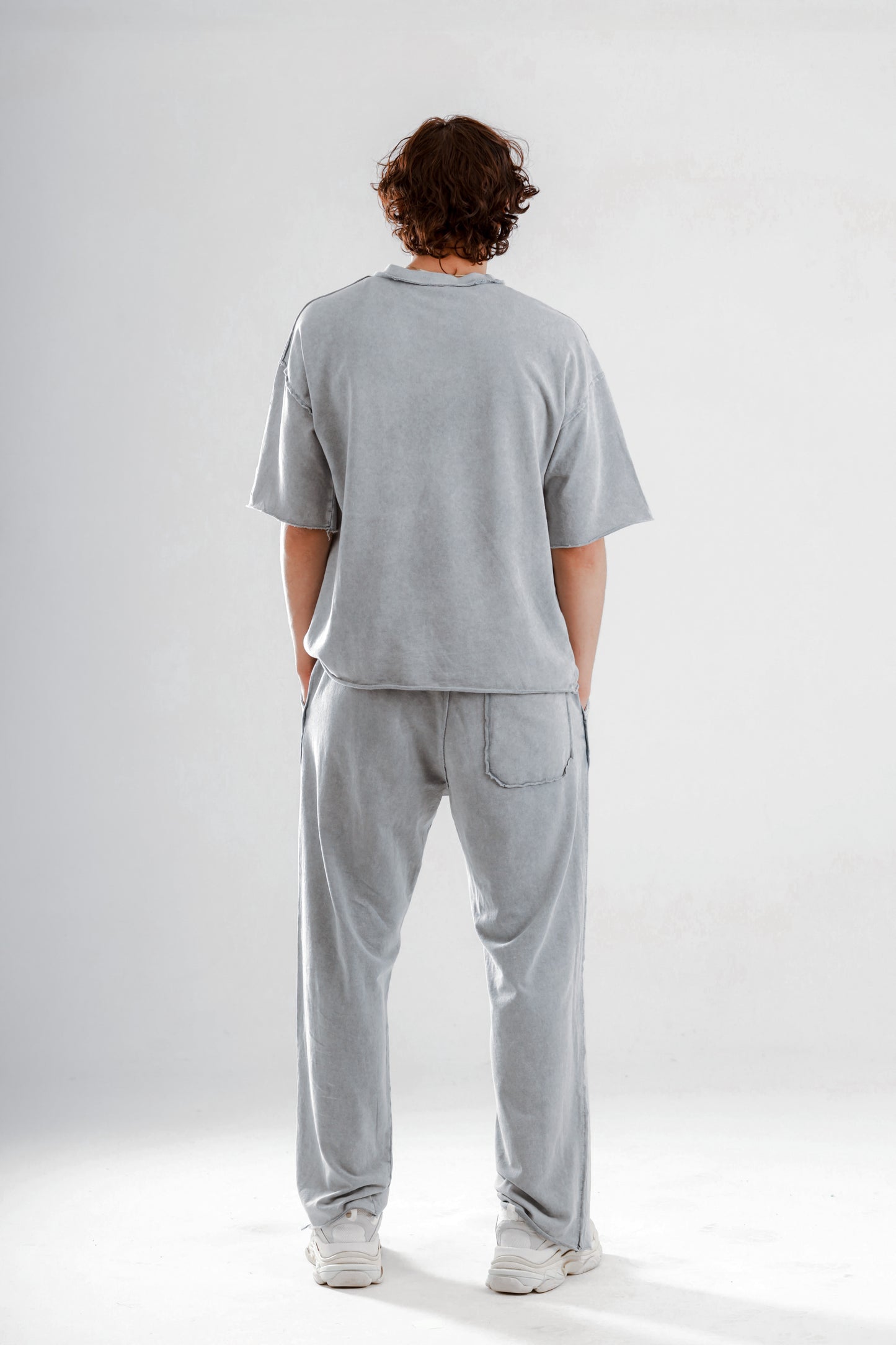 Washed Set tshirt+sweatpants