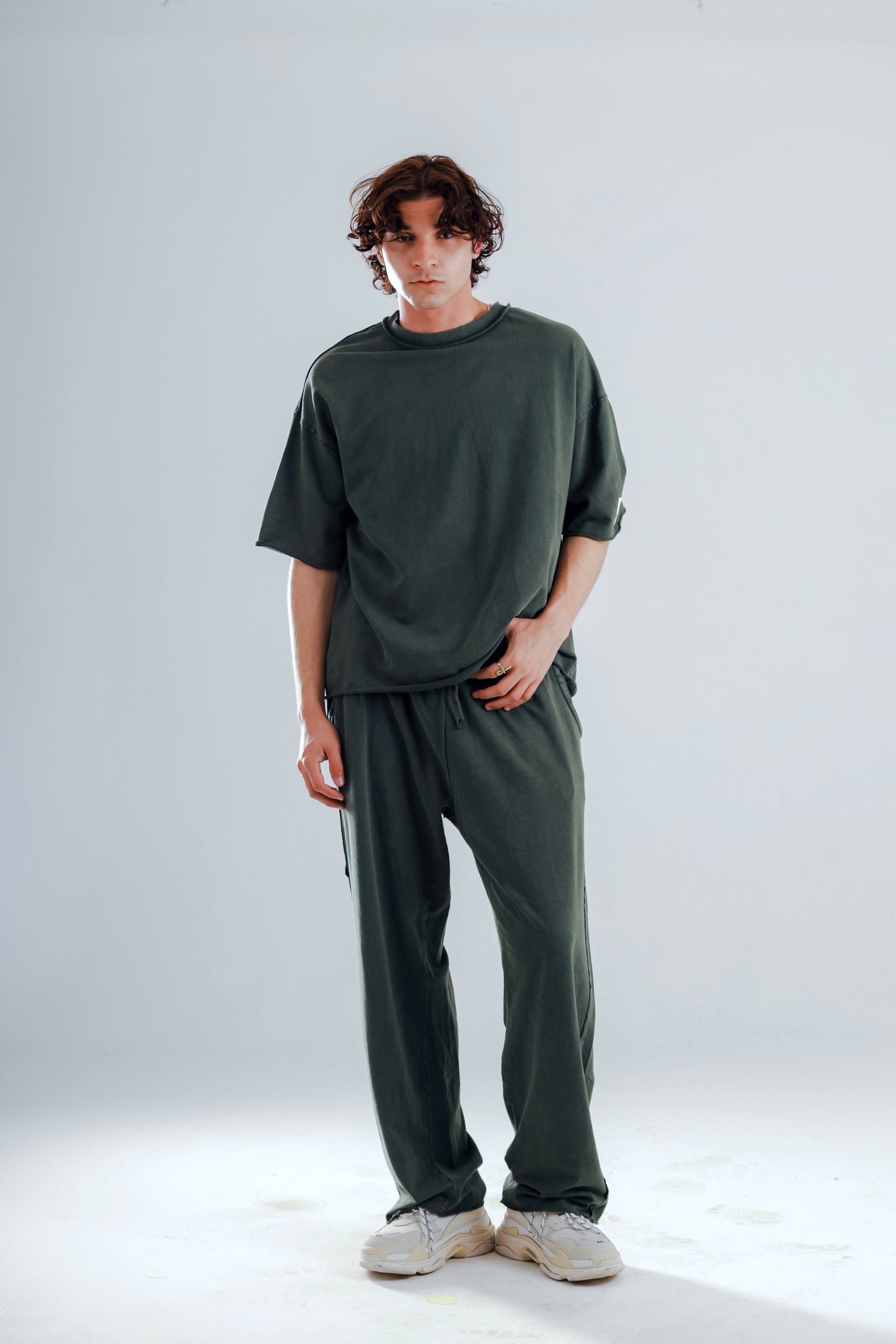 Washed Set tshirt+sweatpants