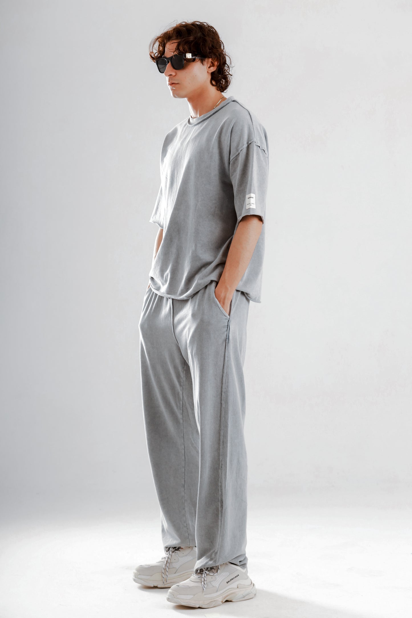 Washed Set tshirt+sweatpants