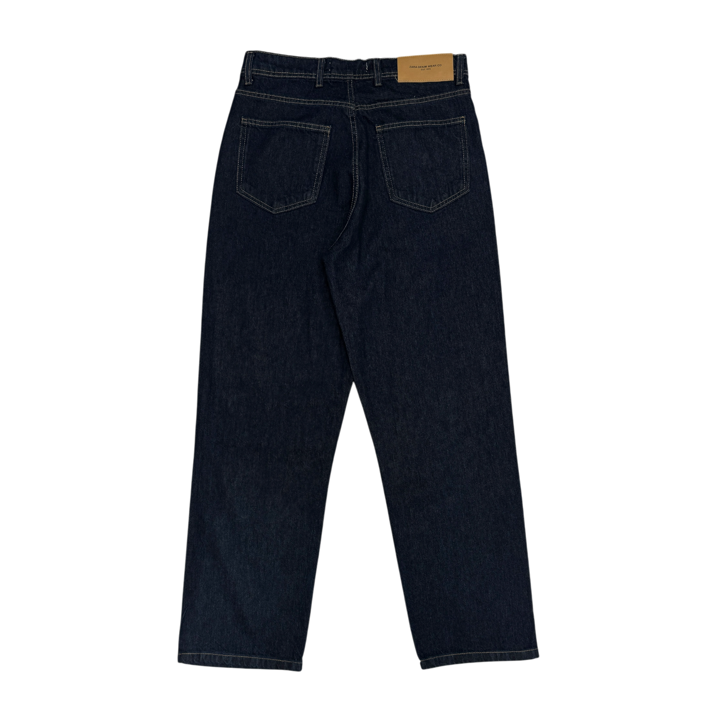 Vintage Straight Fit raw jeans