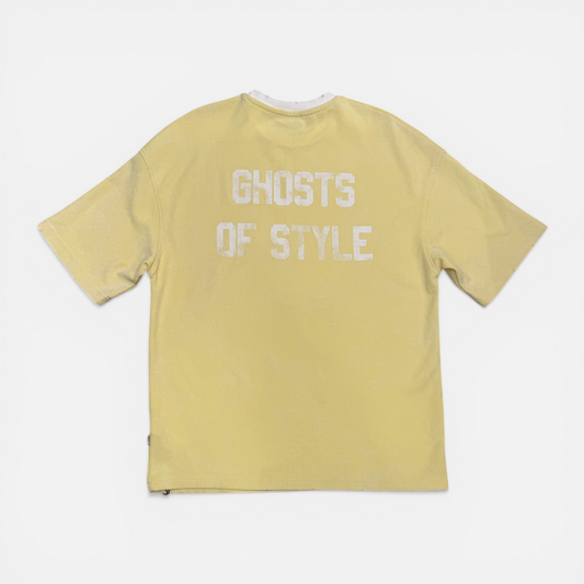 95 Oversized tshirt washed Yellow
