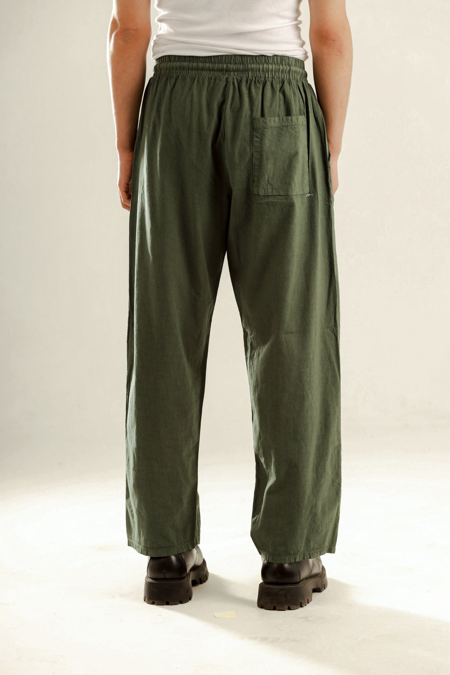 Barrier Baggy linen blend trouser