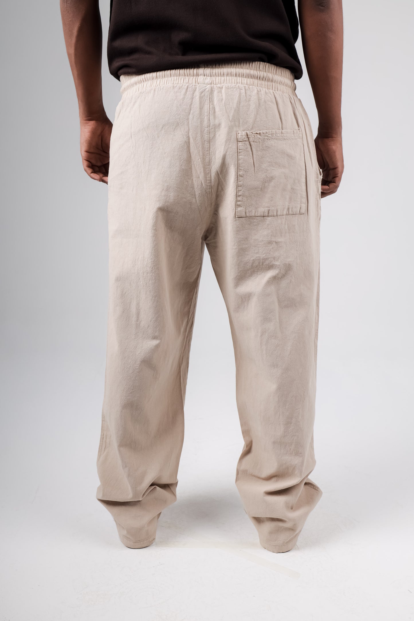 Barrier Baggy linen blend trouser
