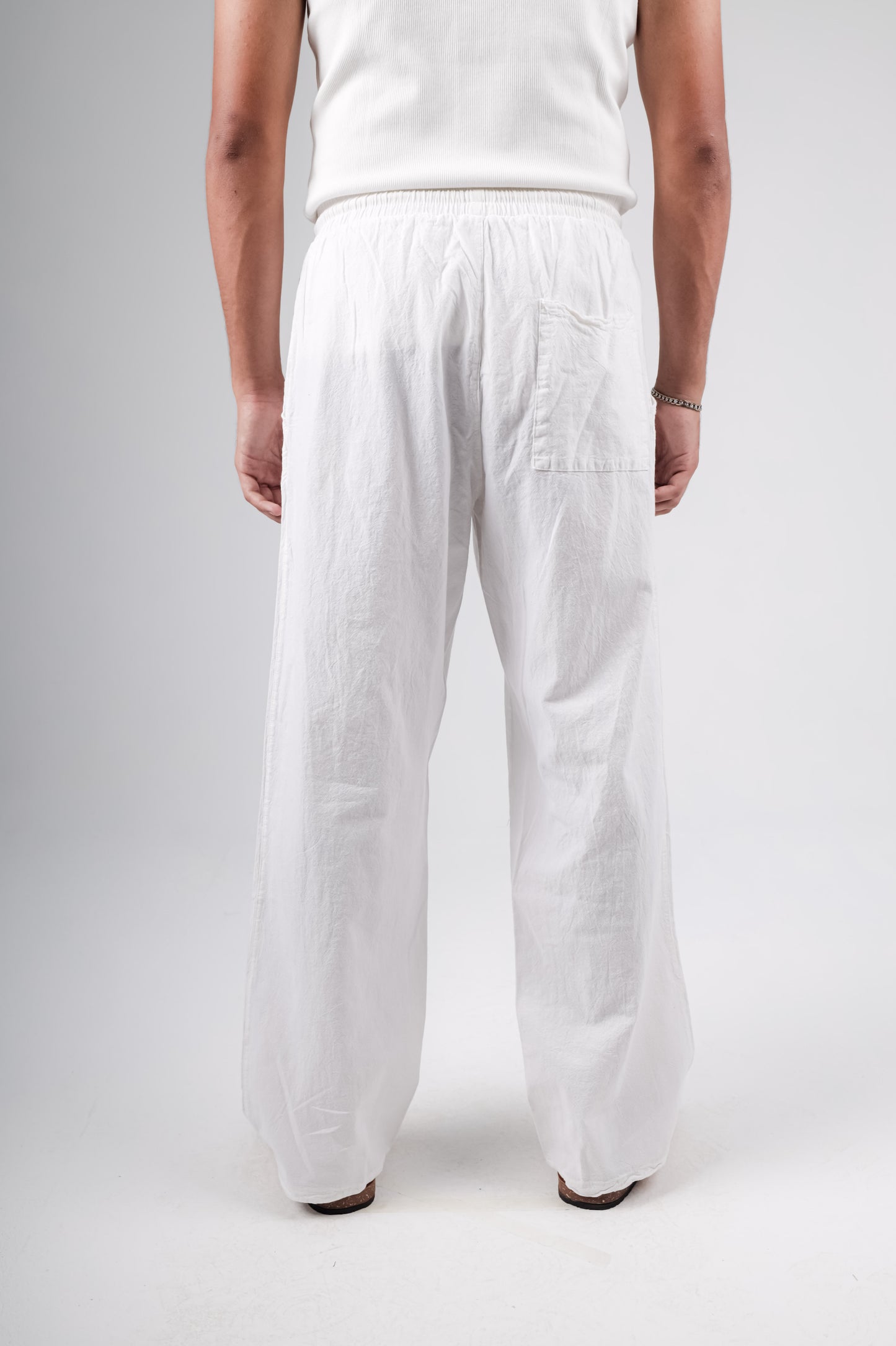 Barrier Baggy linen blend trouser