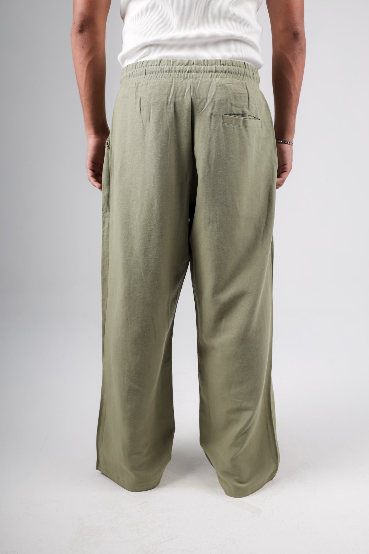 Barrier super baggy linen pants