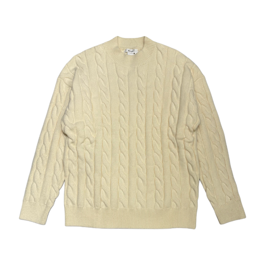 Classic cable knit sweater