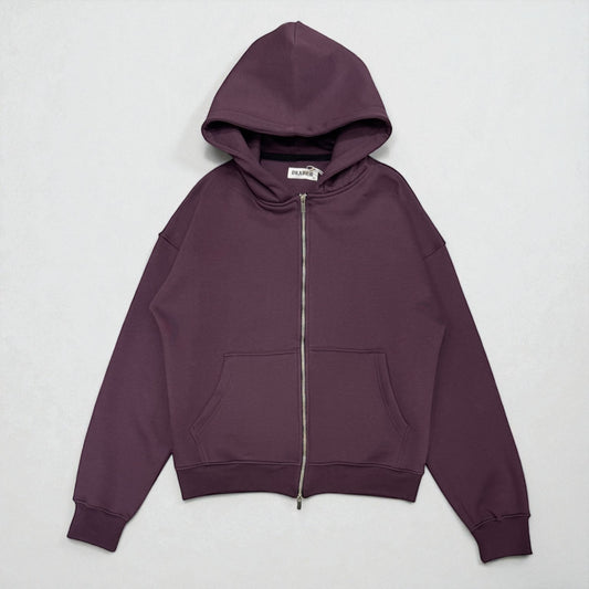 Cropped Zip up hoodie drahem