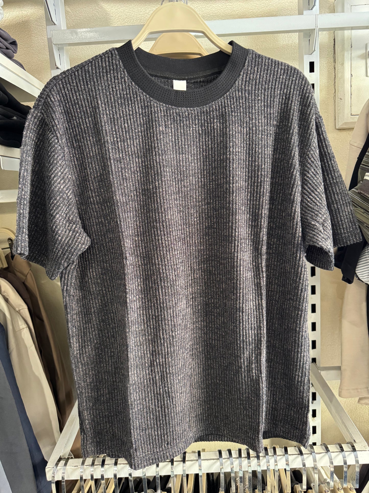 Relaxed Waffle knitted tshirt