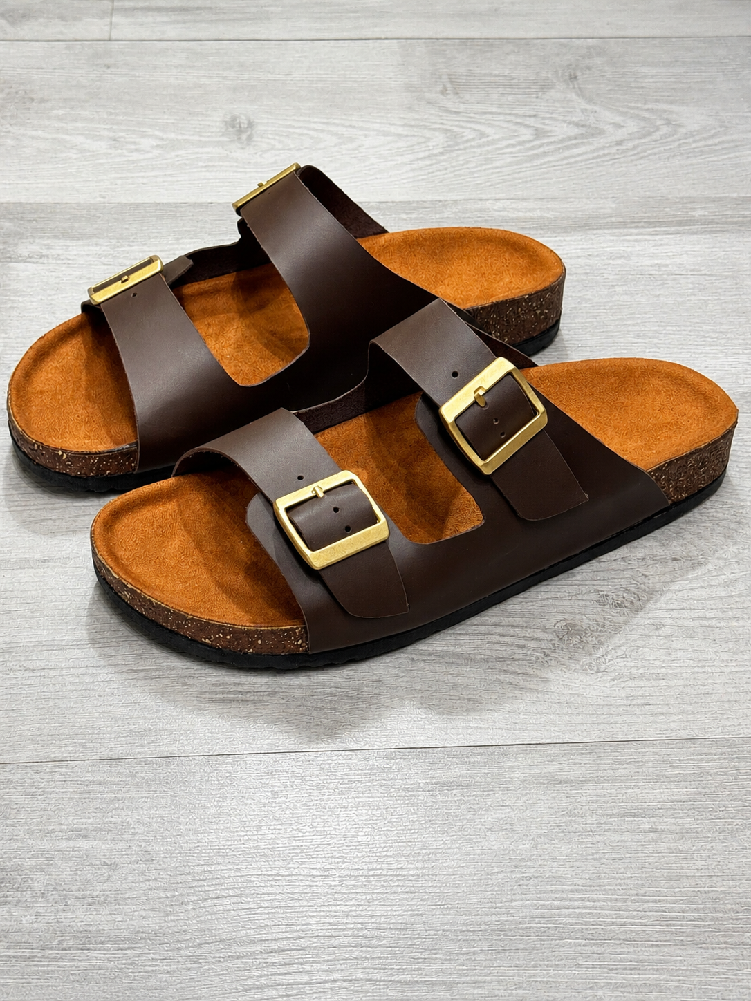 Double buckle slide