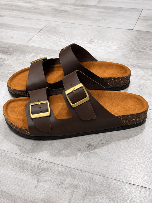 Double buckle slide