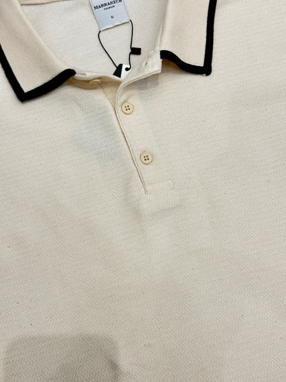 Fitted Contrast Collar Polo