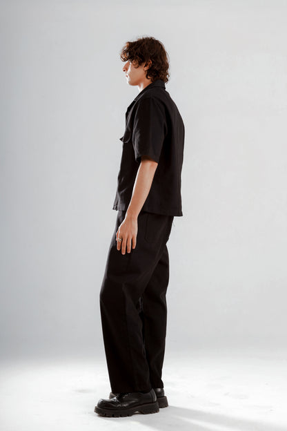 Barrier set boxy fit shirt+baggy jeans