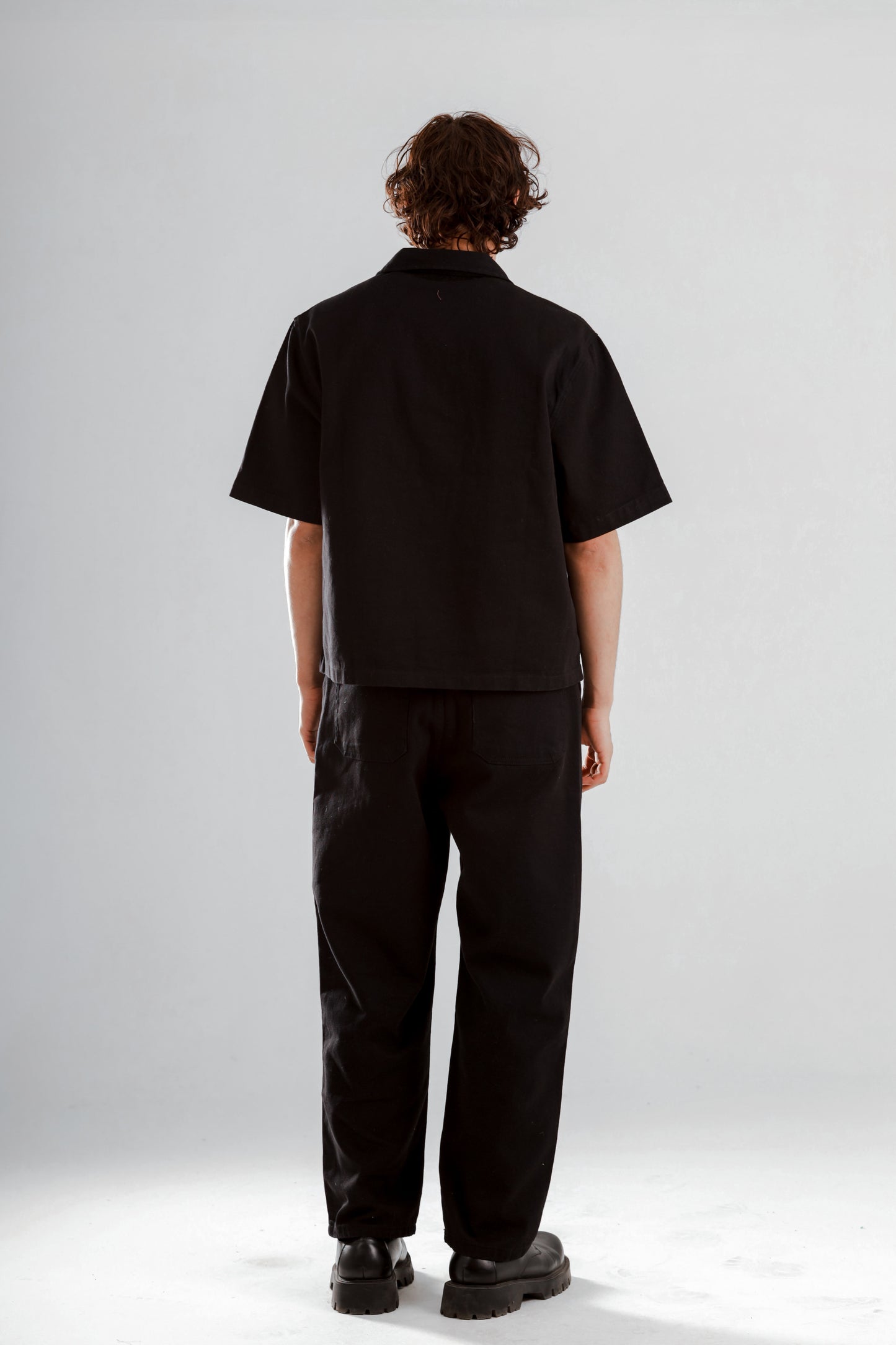 Barrier set boxy fit shirt+baggy jeans