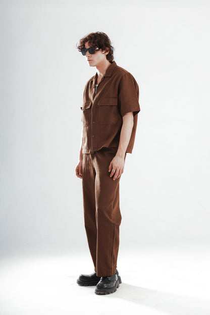 Barrier set boxy fit shirt+baggy jeans