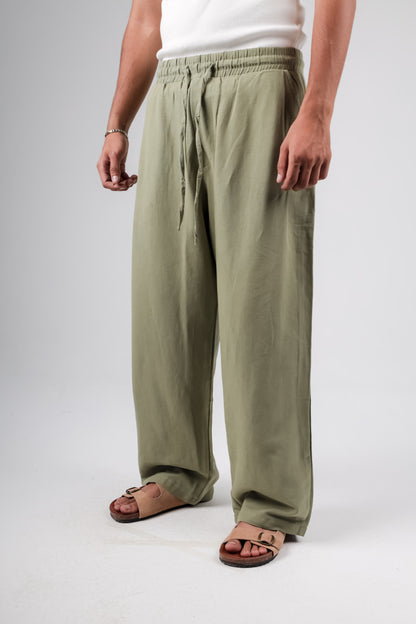 Barrier super baggy linen pants