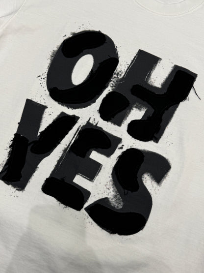 Raw “OH YES” heavy weight tshirt