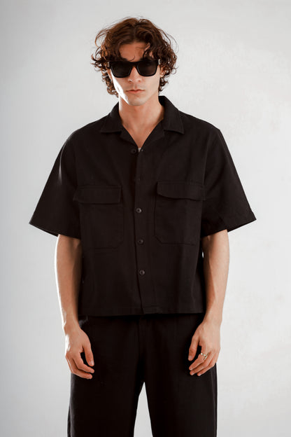 Barrier set boxy fit shirt+baggy jeans