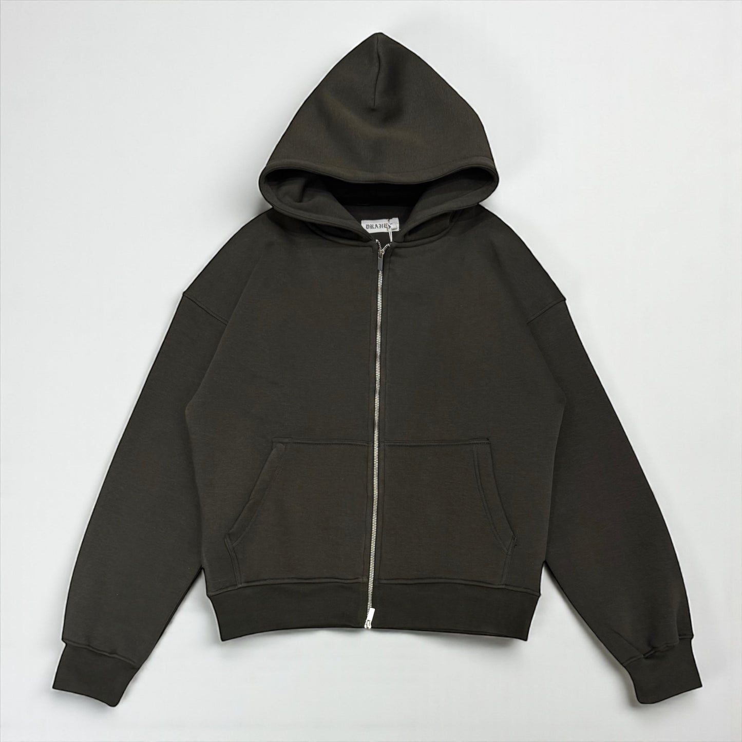 Cropped Zip up hoodie drahem