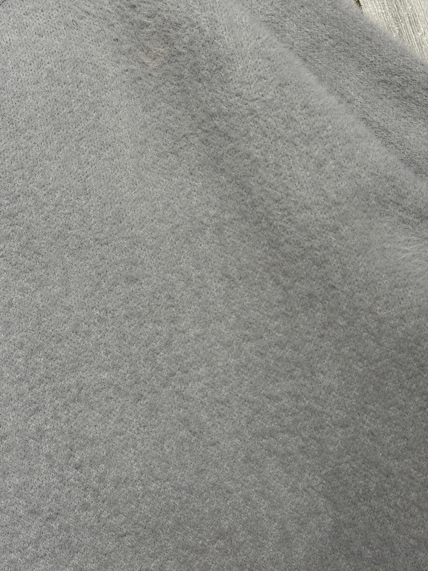 Crew neck Knitted sweater short mohair