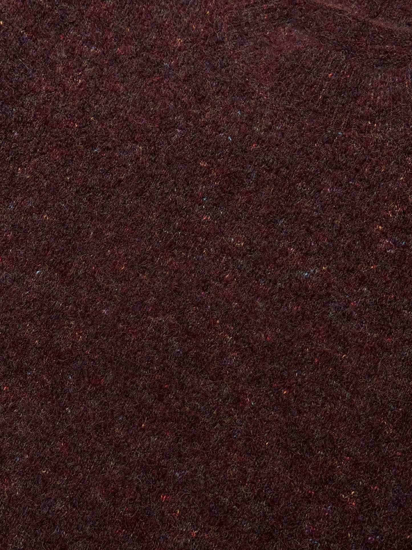 Retro textured knit sweater