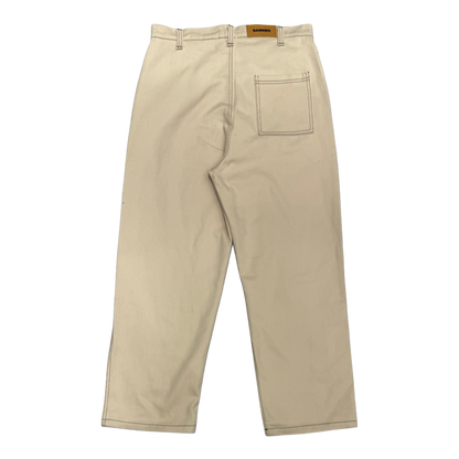 Match set cropped jacket + baggy jeans