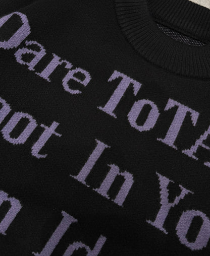 Knitted sweater 7213