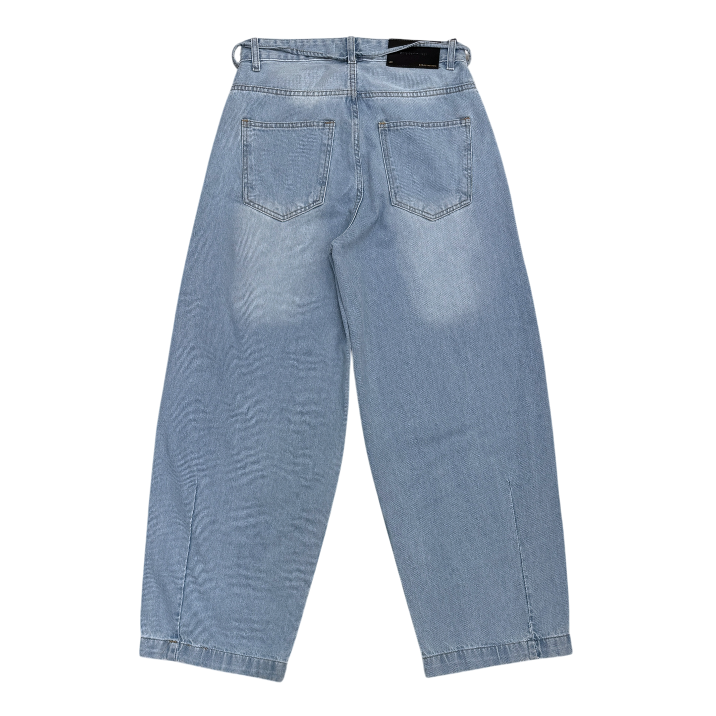 Balloon jeans in light blue washed