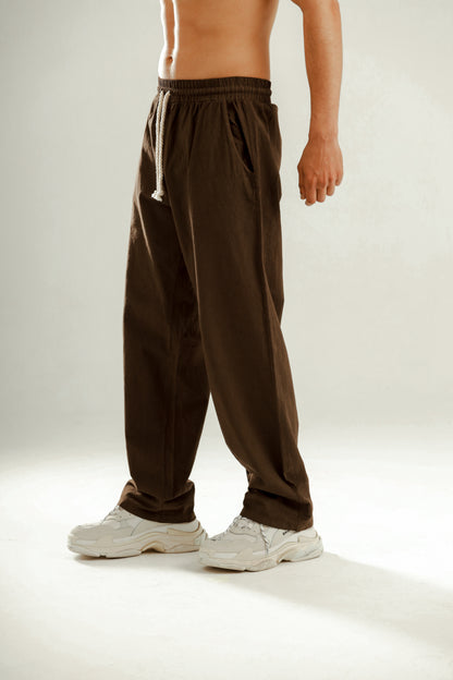 Barrier Baggy linen blend trouser