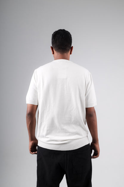 Basic Crew neck knitted tshirt