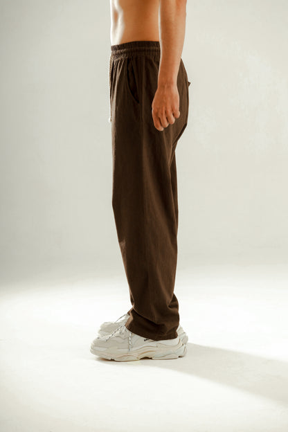 Barrier Baggy linen blend trouser