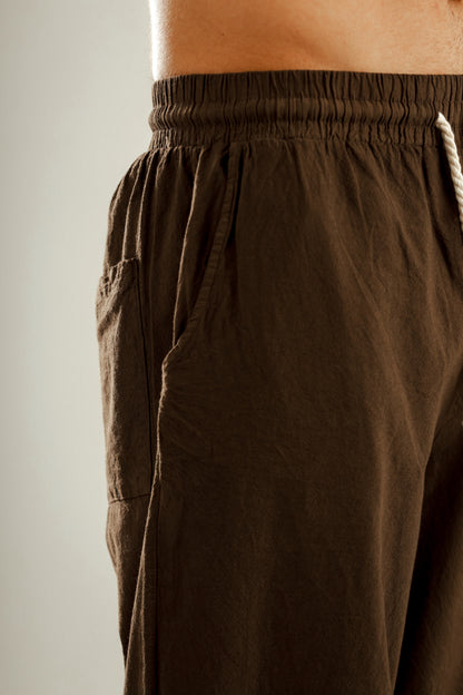 Barrier Baggy linen blend trouser