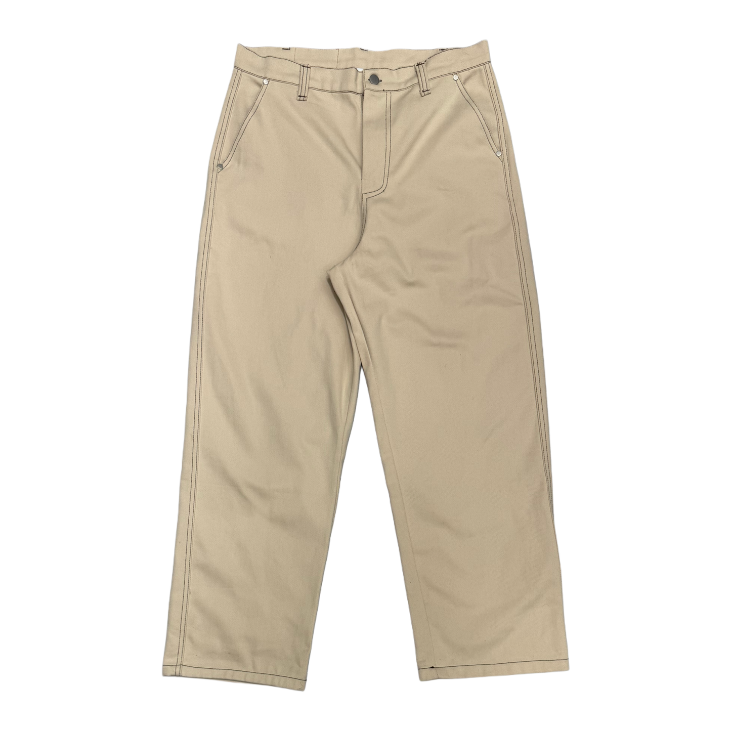 Match set cropped jacket + baggy jeans