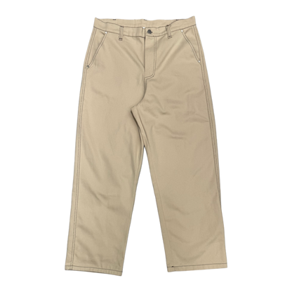 Match set cropped jacket + baggy jeans