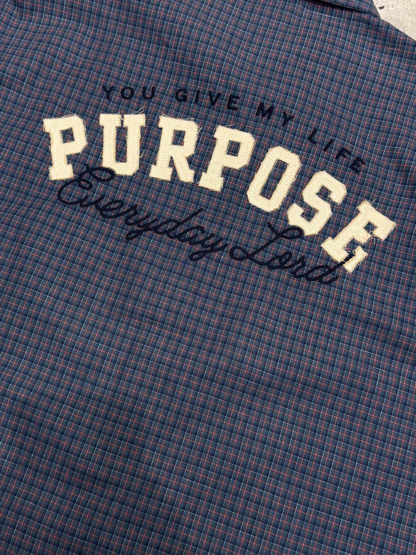 Purpose Varsity short sleeve Shirt
