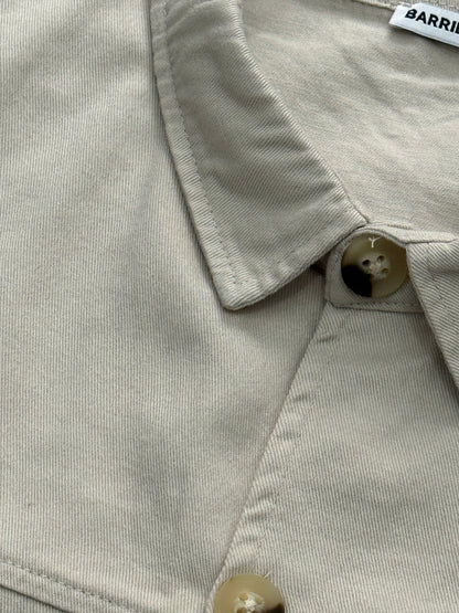 Box cropped shirt