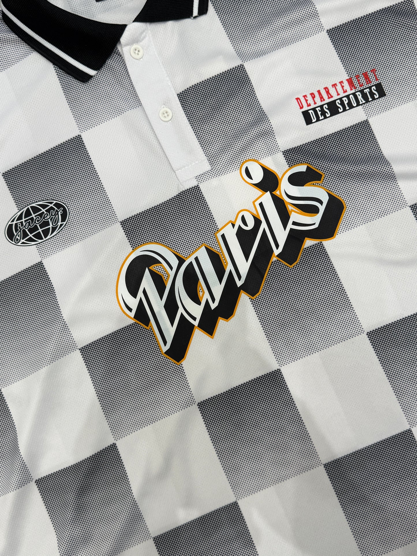Retro Check Jersey polo