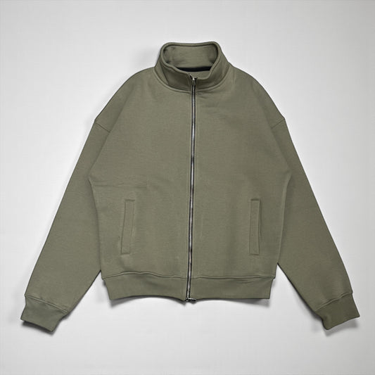 Zip up turtle neck sweater drahem