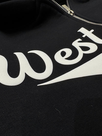 West coast Puff printed zip up hoodie