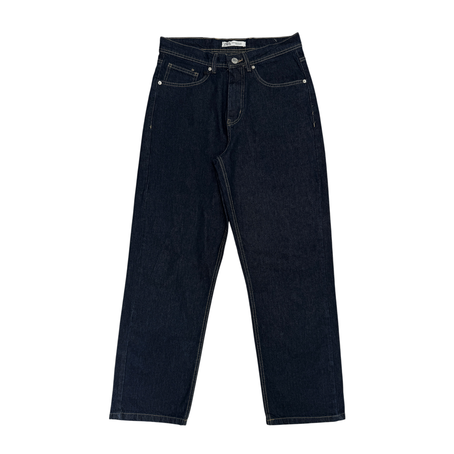 Vintage Straight Fit raw jeans