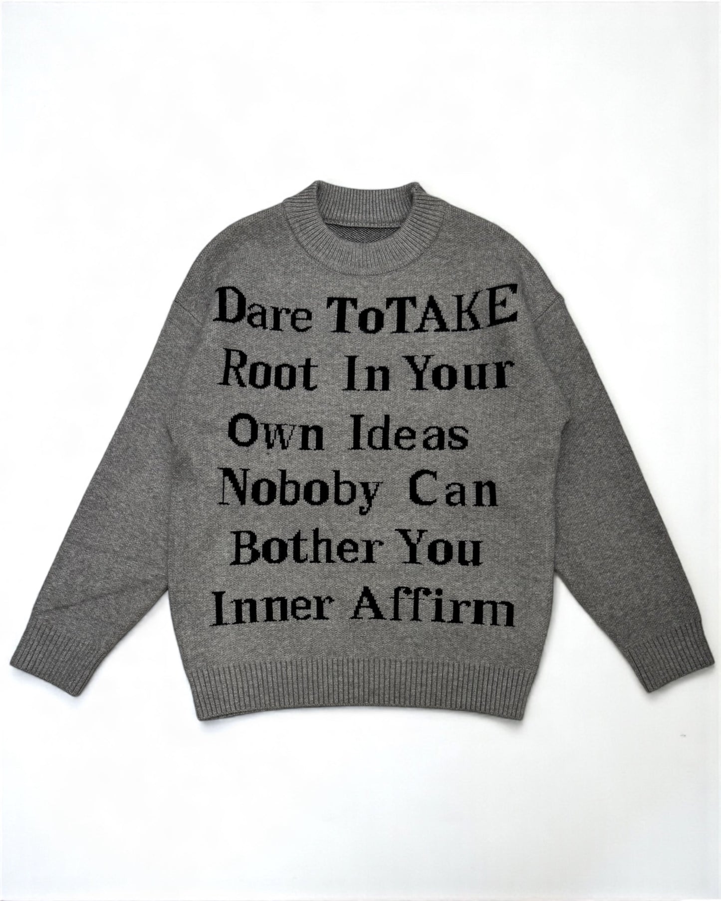 Knitted sweater 7213