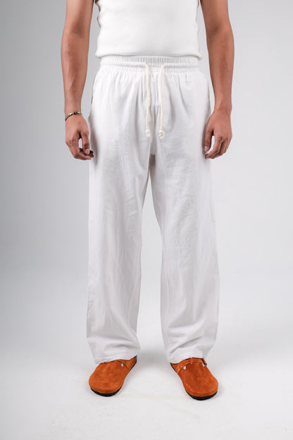Barrier Baggy linen blend trouser