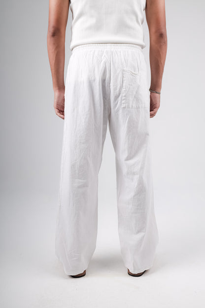 Barrier Baggy linen blend trouser