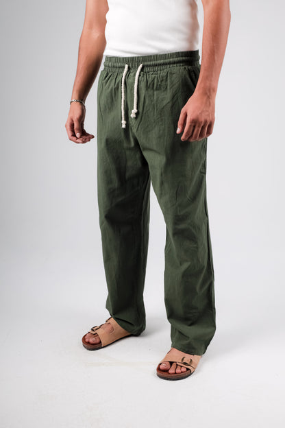 Barrier Baggy linen blend trouser