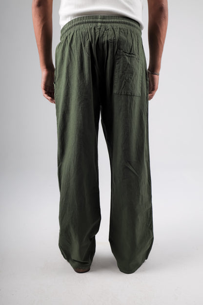 Barrier Baggy linen blend trouser
