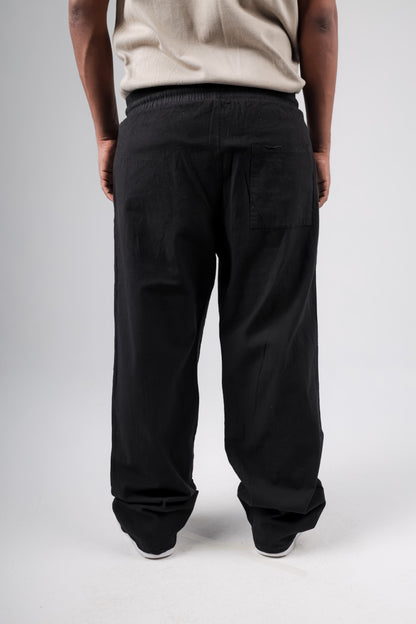 Barrier Baggy linen blend trouser